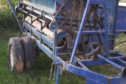 ขายเครื่องสีข้าว 7 ฟุตเกษตรพัฒนา พร้อมเทลเลอร์ลาก