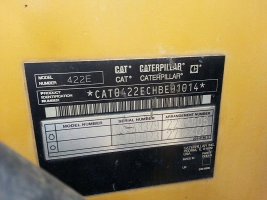 รถตักหน้า / ขุดหลัง  CAT  422E   สนใจติดต่อ 081 - 6079515