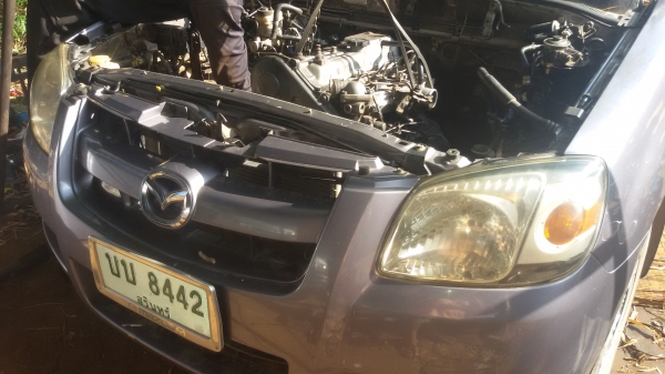 ขาย(29,000)เครื่องพร้อมเกียร์ มัสด้าBT-50มีใบคุม  คอมมอลเรว