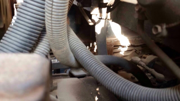 ขายรถพ่วง HINO FM1MNKA เครื่อง 220 แรง ปี 44 กระบะดัมพ์สามมิตร ลูก 3 เพลา ติดแก๊ส NGV 10 ถัง