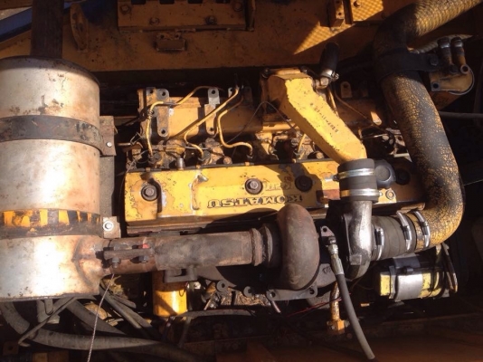 ขายรถแบ็คโฮล้อยาง KOMATSU PW100-3 รถสวยพร้อมใช้งาน สัญญาซื้อขาย