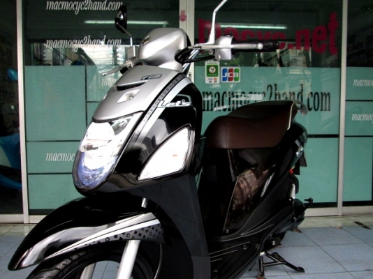 LET'S ตัวท็อปล้อแมกช์ สีดำนํ้าตาล รถเดือน เมษายน.ปี57 ไมล์ 7871 โล รุ่นใหม่หัวฉีด ของแถม 2 รายการ 23900