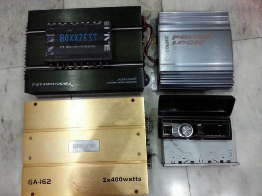 สวยมือ 2  เครื่องเสียงติดรถ สภาพดีครับ