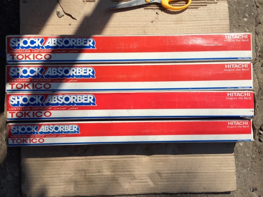 โช๊ค TOKICO ใส่ TOYOTA HILUX TIGER SR5 4WD