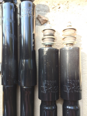 โช๊ค TOKICO ใส่ TOYOTA HILUX TIGER SR5 4WD