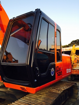 ขายรถแมคโคร Hitachi EX120-3 รถนอก ทำสี มีเอกสาร (เจ้าของขายเอง) ขายรถแมคโคร Hitachi EX120-3 รถนอก ทำสี มีเอกสาร (เจ้าของขายเอง)