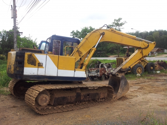 KOBELCO 120-2 พร้อมใช้ขายตามสภาพลดราคากันสุดๆไปเลยยอมขายขาดทุนครับ
