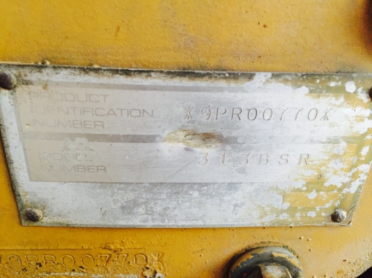 ขาย!!! แมคโครCAT 313BSR. รถนอก มีเอกสาร ไฟฟ้าครบ มีผานดัน *เจ้าของขายเอง*