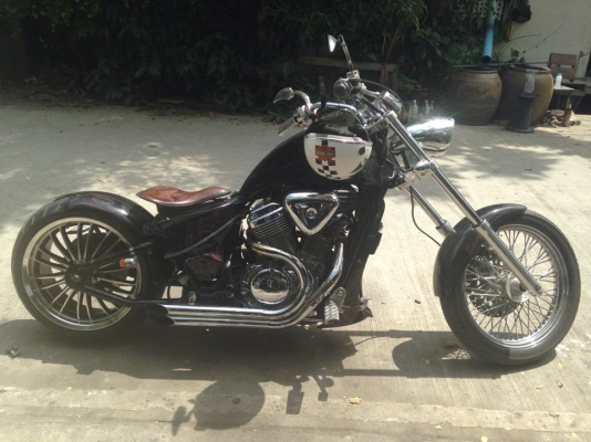 ด่วน Honda Steed400 เครื่องแจ่มมากๆ แต่งเต็ม ล้อโต ทบ.โอน พร้อมลั้ลล้ารับลมหนาว