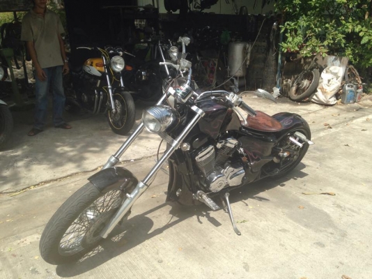 ด่วน Honda Steed400 เครื่องแจ่มมากๆ แต่งเต็ม ล้อโต ทบ.โอน พร้อมลั้ลล้ารับลมหนาว ด่วน Honda Steed400 เครื่องแจ่มมากๆ แต่งเต็ม ล้อโต ทบ.โอน พร้อมลั้ลล้ารับลมหนาว