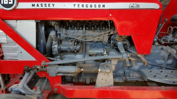 รถไถ MASSEY 185 เพลาเดียว เครื่องดี ปั้มดี ยางสวย ราคา 220,000 โทร  089-9207299