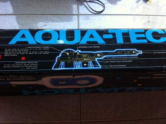 ชุดหัวแปรงโรตารีล้างเอนกประสงค์ AQUA-TECHทั่งชุดของใหม่ยังไม่ได้ใช้งาน