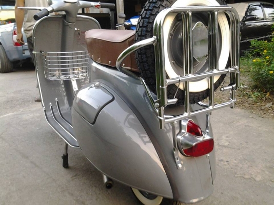 รับสั่งทำ Vespa และบริการหลังการขาย ร้าน Pong_Motor_Classic รับซ้อม ปะผุ ผ่นสี ขายซาก บริการครบวงจร