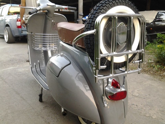 รับสั่งทำ Vespa และบริการหลังการขาย ร้าน Pong_Motor_Classic รับซ้อม ปะผุ ผ่นสี ขายซาก บริการครบวงจร