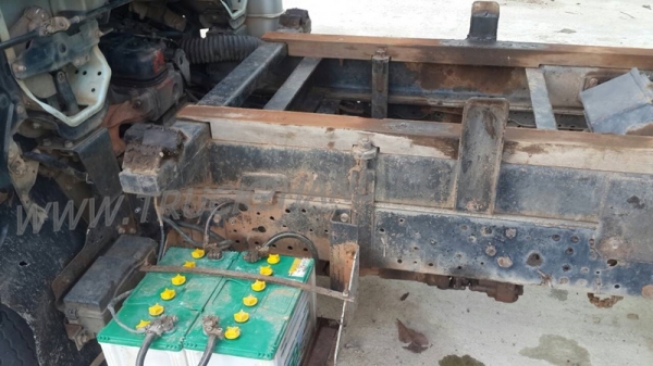 รถบรรทุก 6  ล้อ ดั้มพ์  ยี่ห้อ  ISUZU  NKR  ปีจดทะเบียน 2540