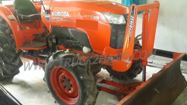รถไถ คูโบต้า L4708 ใช้งาน 2,748 ชั่วโมง ทะเบียนพร้อม