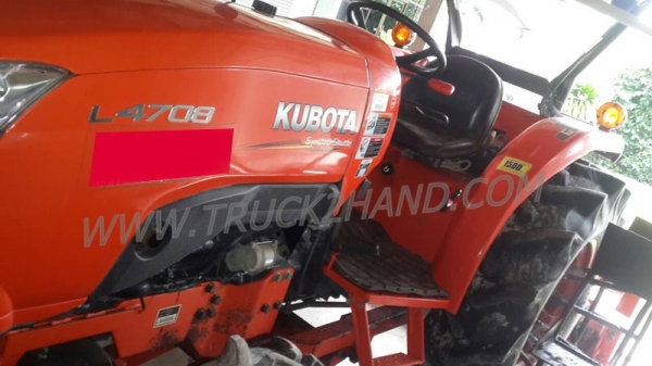 รถไถ คูโบต้า L4708 ใช้งาน 2,748 ชั่วโมง ทะเบียนพร้อม