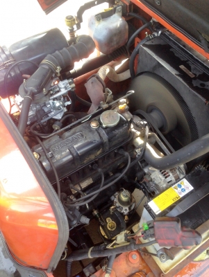 -:-*&bull;*ข า ย ร ถ ย ก เ ก่ า น อ ก*&bull;*-:-NISSAN PJ02A25 เสา3เมตรเข้าตู้ แผงงาไลด์ สนใจติดต่อ083-062-0223