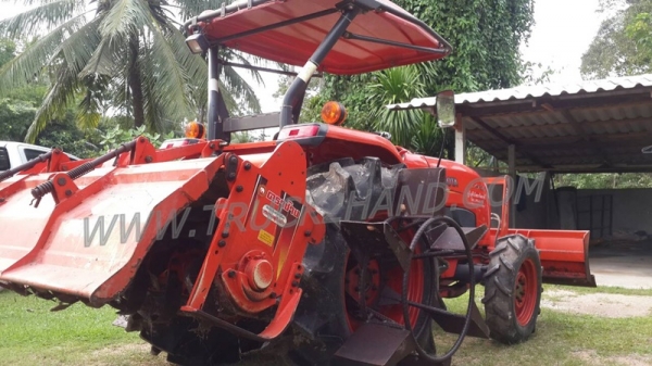 รถไถ  คูโบต้า   L4708   ให้ใบมีด+จอบหมุน+จาน7