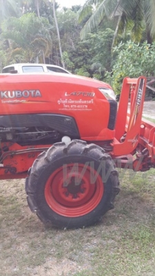 รถไถ  คูโบต้า   L4708   ให้ใบมีด+จอบหมุน+จาน7