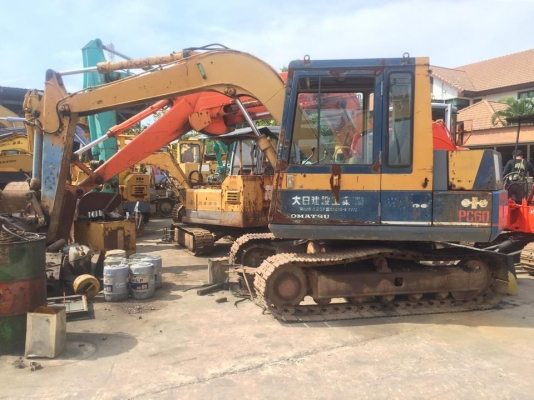 KOMATSU PC60-5 รถใน