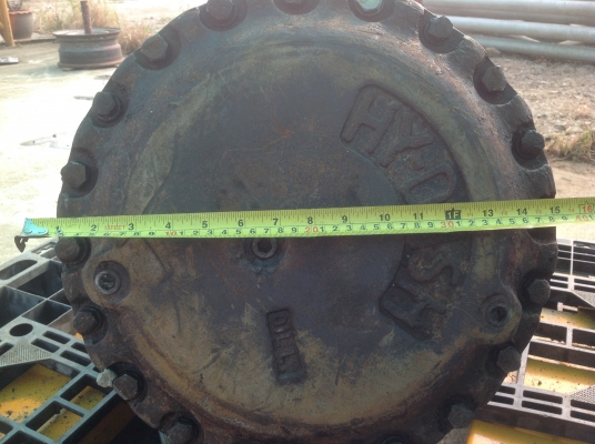 ขายโซ่แทร็กเหล็กรถแบคโฮPc20Pc30มือสองญี่ปุ่นสภาพดีขายคู่ละ25000