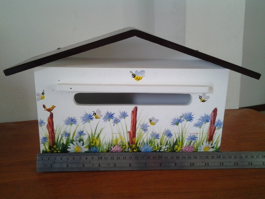 ขออนุญาตขายตู้จดหมายไม้เพ้นท์ลายครับ ขออนุญาตขายตู้จดหมายไม้เพ้นท์ลายครับ