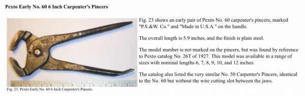ขายคีมตัด VINTAGE PEXTO 5.9" 3 in 1 ปี 1927 ขายคีมตัด VINTAGE PEXTO 5.9" 3 in 1 ปี 1927