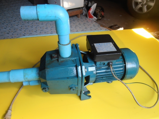 ปั๊มน้ำ 2 ท่อ ระบบเจ็ท ดูดน้ำลึก ส่งน้ำไกล