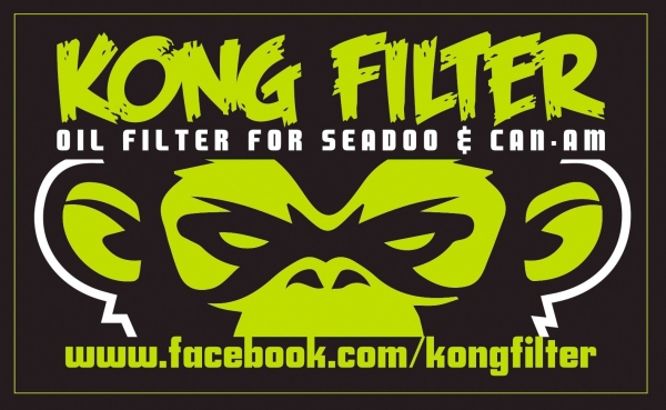 KONG filterไส้กรองน้ำมันเครื่องเจ็ตสกี Seadoo Yamaha