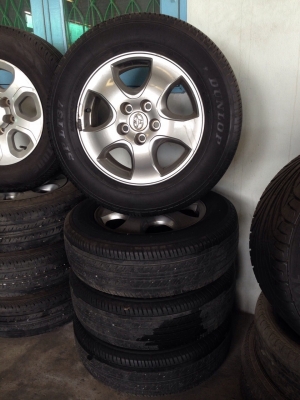 ขายล้อแม็กพร้อมยางติดรถสภาพใหม่เชฟโคโรลาโด,วีโก้แชม,ไทรตัน