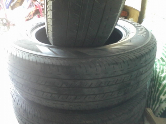 ขายยางบริดจสโตนและดูราวิส R611 (3 เส้น) ขายยางบริดจสโตนและดูราวิส R611 (3 เส้น)