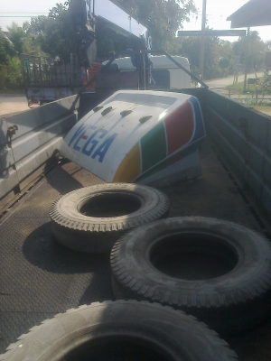 ขายรถเครน 6 ล้อ มิตซูบิชิ FN527S 10 SPEED เครื่อง 225 เทอร์โบ