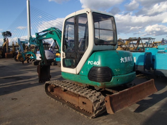 Komatsu PC40-7-23228-YR1993 จากญี่ปุ่น ถึงไทยเดือนนี้