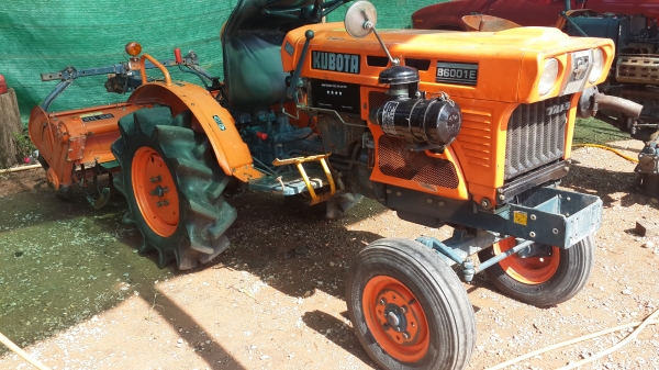 ขาย รถไถ kubota B60001E รถนอก สภาพสวยมาก พร้อมโรตารี่ ใช้งานได้เลย