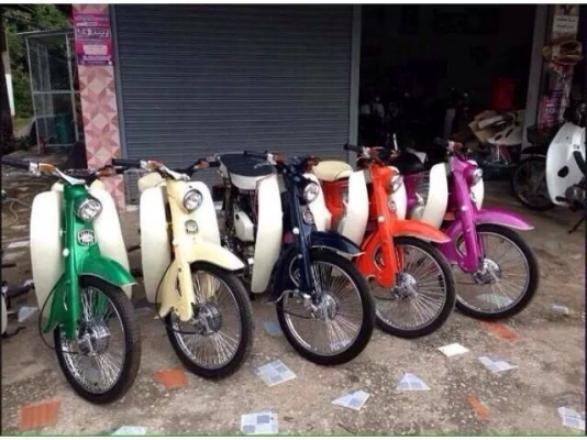 โกดังรถโบราณ c70 c90c100ดรีมคุรุสภาสีขาว รถโอสคูลold school ราคาโรงงาน 30กว่าคันที่รองรับ โกดังรถโบราณ c70 c90c100ดรีมคุรุสภาสีขาว รถโอสคูลold school ราคาโรงงาน 30กว่าคันที่รองรับ