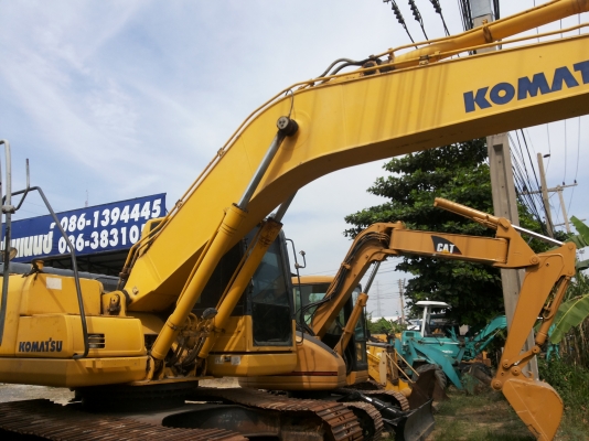 ขายรถแม็คโคร KOMATSU รุ่น PC200-8 สภาพสวย พร้อมใช้งาน (ขายตามสภาพ)