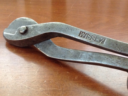 ขายกรรไกรตัดโลหะ Vintage WISS-7 ขนาด 12"