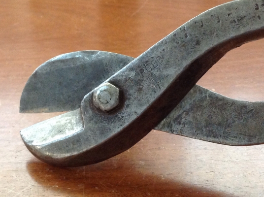 ขายกรรไกรตัดโลหะ Vintage WISS-7 ขนาด 12"