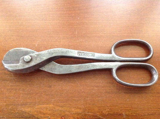ขายกรรไกรตัดโลหะ Vintage WISS-7 ขนาด 12"