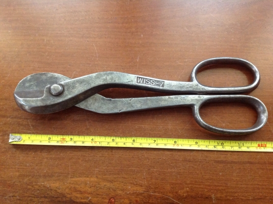 ขายกรรไกรตัดโลหะ Vintage WISS-7 ขนาด 12"