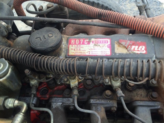 ขาย10ล้อบรรทุกรถเกี่ยวหรือแม๊กโคก็ได้เครื่องHO7Cบรรทุก200สบาย