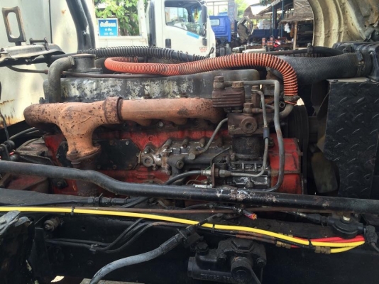 ขาย10ล้อบรรทุกรถเกี่ยวหรือแม๊กโคก็ได้เครื่องHO7Cบรรทุก200สบาย