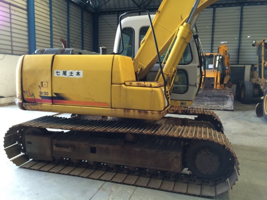 Sumitomo SH120-3 ใบแทร็ค 700mm 5502 ชม. ถึงไทยแล้วครับ ไม่แพง