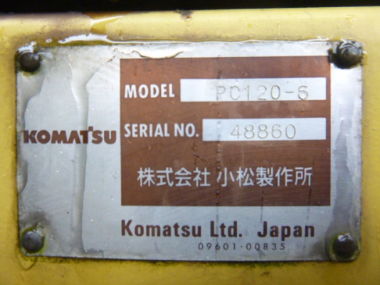Komatsu PC120-6