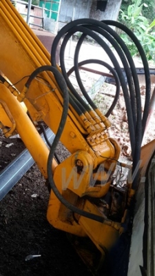 รถแบคโฮ Komatsu PC20 รุ่น5 ให้รถลาก+ปากคีบ+บุ่นกี๋ รถแบคโฮ Komatsu PC20 รุ่น5 ให้รถลาก+ปากคีบ+บุ่นกี๋
