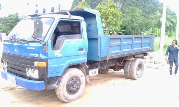 ขายรถบรรทุก 6 ล้อดัมพ์ TOYOTA BU91 เครื่อง 14B 115 แรงม้าปี 2536 ราคา 280000