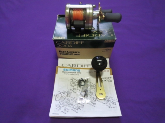 ขายรอก light jigging shimano cardiff 200A สุดคุ้มครับ ขายรอก light jigging shimano cardiff 200A สุดคุ้มครับ