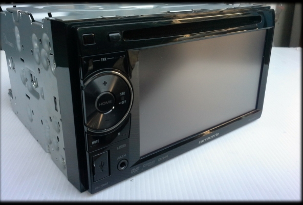 วิทยุ 2Din Pioneer FH-770DVD มือสองญี่ปุ่น เล่นแผ่น DVD, CD, MP3, USB, AUX ต่อ Ipod