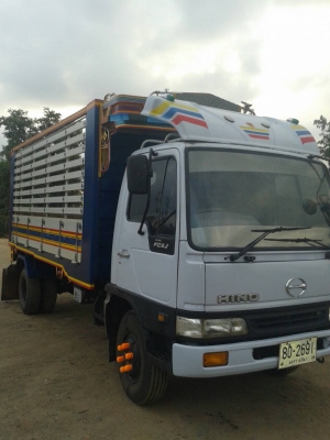 ขายด่วน รถบรรทุก 6 ล้อ HINO FC4J